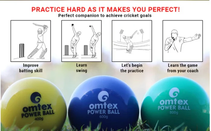 Omtex Power hitting Weighted Balls - Image 7