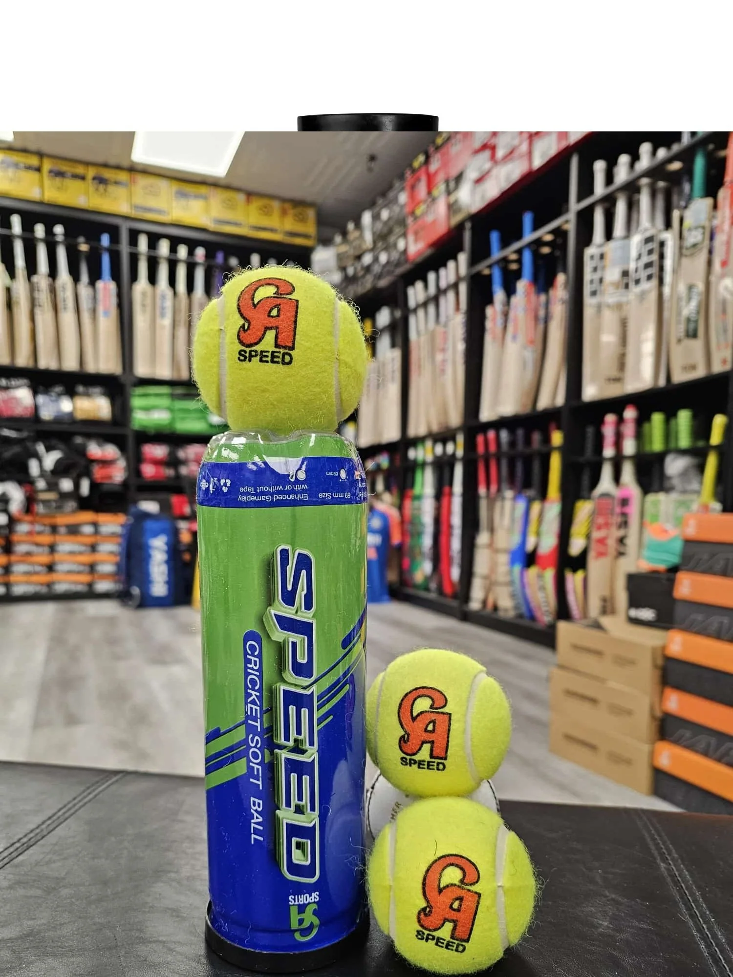 CA SPEED CRICKET TENNIS BALL ( Pack of 3 Balls ) - Image 2